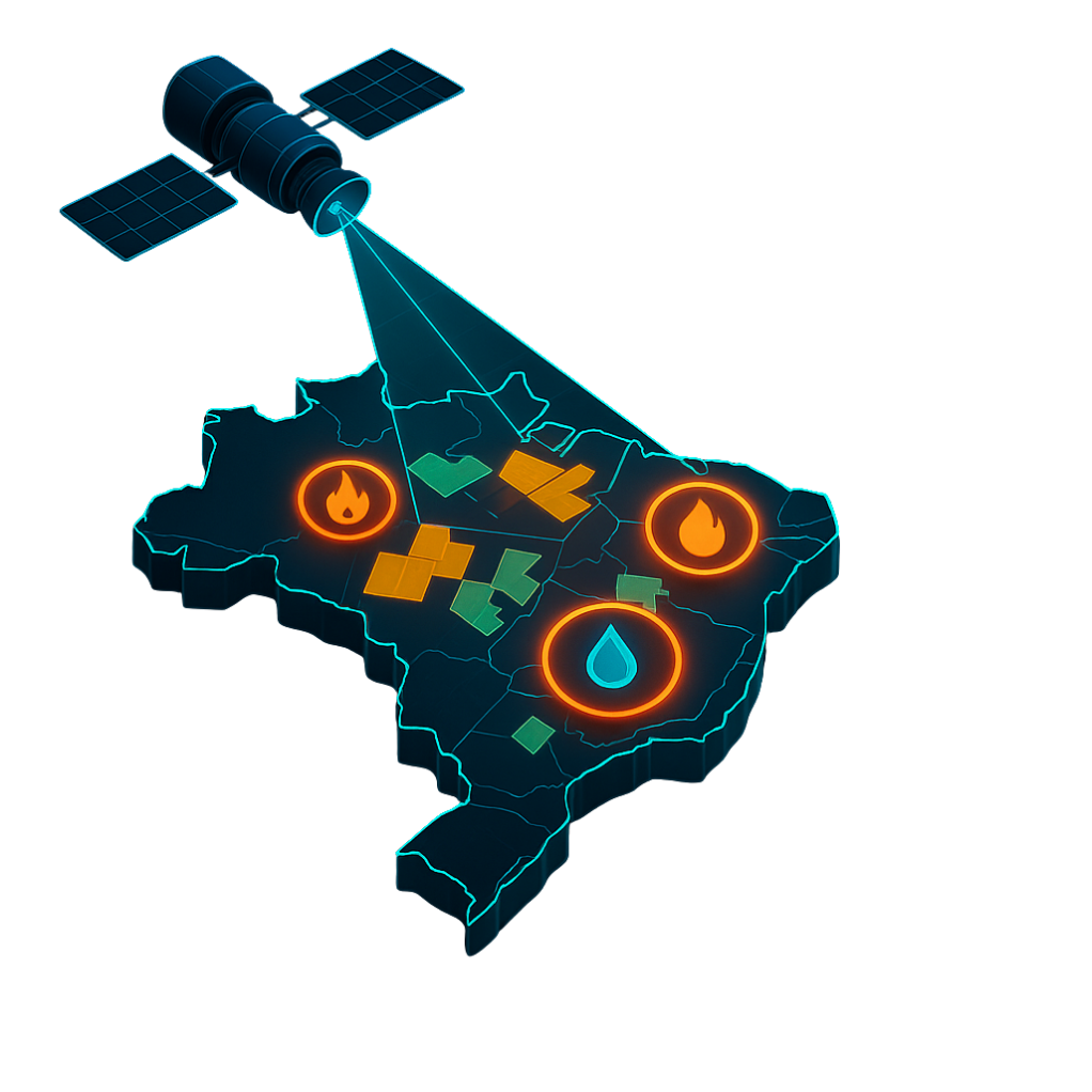 Ilustração do Módulo Risco Ambiental